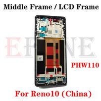 Best Quality For Oppo Reno 2 10 Reno2 Z F Reno10 Middle Frame Housing Front LCD Bezel Plate Cover With Side Button Key Reno2 Z F  Black beige