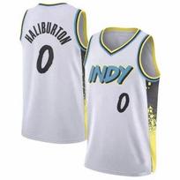 0 Haliburton Krepšinio Marškinėliai Indiana Berankoviai Tank Top Greitai Džiūstantys Sportiniai Gatvės Drabužiai Gerbėjų Treniruočių Liemenė Geltona Šeimos Derinimas S