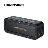 Sustiprintas žemas Bluetooth garsiakalbis 40WIPX7 vandeniui atsparus nešiojamas - juodas.