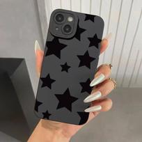 Penkiakampė žvaigždė Silikoninis telefono dėklas iPhone 15 14 13 12 11 16 Pro Max XS XR X 7 8 16 15 Plus SE 2020 Atsparus smūgiams Minkštas dėklas For iPhone 14
