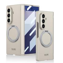 Samsung ZFold7 Mobile Phone Case Ultra Thin Hinge Bracket Folding Screen Zfold7 Case Film Wireless Charging All Inclusive Model SM-Fold7 gray