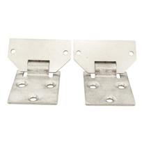 Golf Cart Seat Hinge Bottom Plate Set 71610 G01 Replacement for EZ‑GO TXT Medalist 1995 and Later white