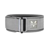 Adjustable Weightlifting Belt with Metal Buckle for Squat Pull Up Gym Training Strength Lumbar Support S pilka spalva