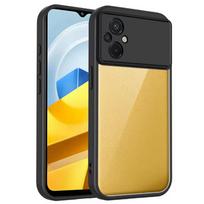 For Xiaomi Poco M4 Case POCO M5 Phone Case Poco M4 m5 5G Cover Air Cushion Shockproof Silicon Bumper Clear Matte Back Cover Hard Poco M4 5G beige