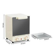 12L 360°Baking Convection Large Capacity Electric Air Fryers Toaster Oven mechanical Household Kitchen Oven Deep Fryer Oil free gray