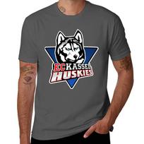 Kassel Huskies ledo ritulio marškinėliai Laisvalaikio kasdieniai su grafiniu paveikslėliu L black