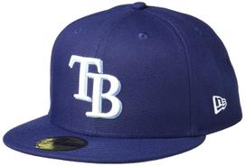 59FIFTY Tampa Bay Rays [New Era] Cap, Game, 55.8cm blue