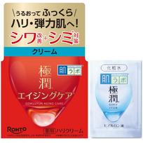 Hada Labo Gokujun Medicinal Firming Cream + Bonus Included beige