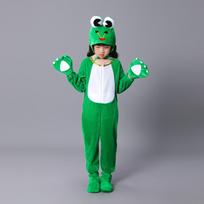 Mieli vaikų varlių kostiumai Žali Cosplay kostiumai Madingi pasirodymų drabužiai Vaikams berniukams mergaitėms 130CM gray