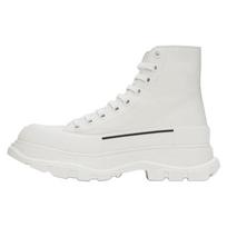 Alexander McQueen Tread Slick Boot Graffiti Optic White 682422WIABD9488 44 white