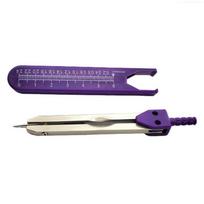 Compact Designs ECG Sub Gauge Easy Operation Measuring Tool ECG Calipers  Electrocardiogram Divider violetinė
