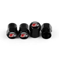 4pcs High Quality Car Wheel Tire Valve Stem Caps for Audi S A3 A7 Q3 8v RS5  B7 A4 B9 A6 C7 A6 C6 A3 8p Q7 4l S8 Q8 B2 B3 B4 B5