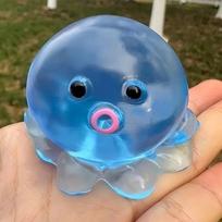 Squishy Simulation Octopus Fidget Toy Slow Rebound Stretchable Ocean Octopus Squeeze Toy Stress Relief Sensory Decompression Gift For Kids Adults