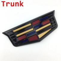 ABS Car Front Grille & Tailgate Emblem Badge Sticker for Cadillac XTS XT5 QW45 XT6 ATSL SRX BLS CT4 CT5 CT6 Exterior Decals