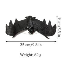 Helovino Negabaritinis Šikšnosparnis Imitacinis Gyvūnas Guminis Šikšnosparnis 3D Šventės Dekoravimo Reikmenys #1