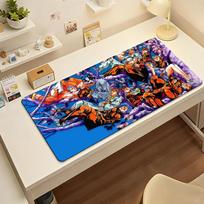 Comic JoJo Bizarre Adventure Mouse Pad Computer Laptop Rubber Non-slip Mouse Mat Mousepad Gamers Decoracion Desk Mat 30cmx60cm black