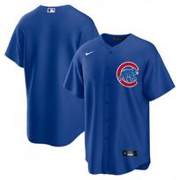 Chicago Cubs MLB Embroidered Baseball Jersey Unisex Fan Apparel Team Sportswear White Navy Blue - XXXL