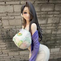 1/6 VERTEX Elf Village Figure Villager Mama Tiana Cecil Kukuru Hot Anime Girl PVC Action Figure Toy Statue Collection Model Doll With Box white