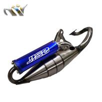 Exhaust System Muffler Pipe Scooter Moped For Yamaha JOG 3KJ 3YK 3YJ ZR Moped Jog 50cc 2-Stroke 50-90cc logo-JISO