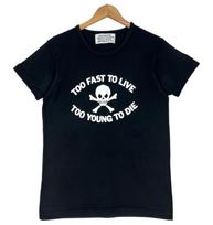 Vintage Seditionaries Punk Tee: Too Fast To Live Young To Die Graphic Shirt M black