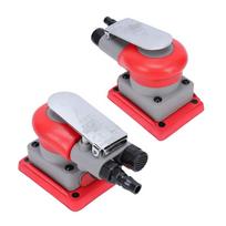 Pneumatic Powered Pneumatic Polisher Machine Light Weight Palm Sander  For Metal Finishing 75x100