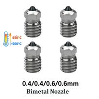 New Upgrade V2 Hotend For Flashforge Adventurer 5M/5M Pro Print Head 280℃ Ceramic Heating Block Kit AD5M Hardened Steel Nozzle