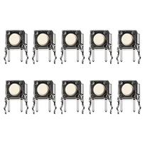 10pcs Tactile Micro Switch Repair kit for Xbox One Controller Replacement LB RB Switch Bumper Joystick Button Repair & Fix gray