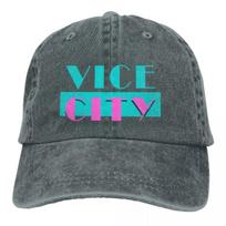 GTA Grand Theft Auto žaidimo daugiaspalvė kepurė su snapeliu vyriška moteriška kaubojiška kepuraitė Vice City beisbolo kepurės individualizuojamas snapelis apsauginės kepurės Adjustable raudona