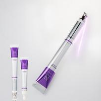 Ample:N Peptide Shot Eye Cream 20ml x2 – Firming & Wrinkle Care with Micro-Vibration white