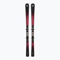 Kalnų slidės + apkaustai Völkl Peregrine 72 Black + RMotion T 12