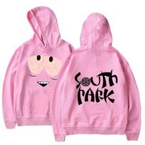 Rudens ir žiemos South Park spausdinto rašto vyriškas ir moteriškas madingas šiltas gobtuvas su džemperiu 3XL pink