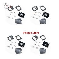 10set/4set Carburetor Repair Kit for Husqvarna 135 140 435 435E 440E 235 235E 236 236E 240 240E Zama RB-149  CS 2234 2234S 2238 4sets gray