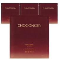 MISSHA Chogongjin Youngan Jin Sheet Mask Anti-Aging Firming Nourishing Mask 18g x 4 Sheets brown