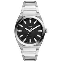 FOSSIL Wrist Watch Quartz Movement Stainless Steel Strap 42mm Black Dial Men's Watches FS5821 Black Dial black