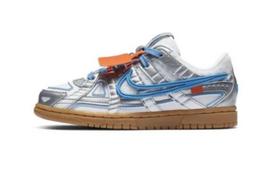 Nike Air Rubber Dunk Off-White University Blue PS CW7410-100 28 gray
