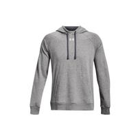 Under Armour Rival Fleece Hoodie With Brand Logo Print Men Hoodies Gray 1379757-025 XXXL gray
