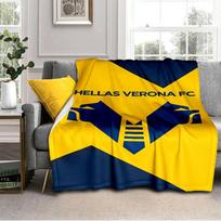 Hellas-Verona Crest Blanket Lightweight Ideal Bedding Blanket Perfect for Travel, Camping, Living Rooms, Offices, Sofas, Fan Christmas gift 100x150cm