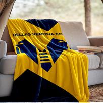 Hellas-Verona Crest Blanket Lightweight Ideal Bedding Blanket Perfect for Travel, Camping, Living Rooms, Offices, Sofas, Fan Christmas gift 130x150cm