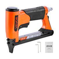 VEVOR Pneumatic Staple Gun, 22 Gauge Air Upholstery Stapler for 71 Series Fine Wire Staples 9.5mm Crown 6-16mm Length 22 x 14.5 x 4.5 cm