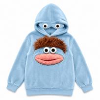 Kids' Funny Halloween Pajama Sweatshirt for Boys and Girls 120 white