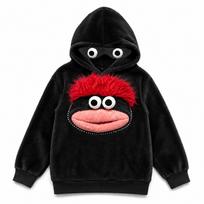 Kids' Funny Halloween Pajama Sweatshirt for Boys and Girls 140 black