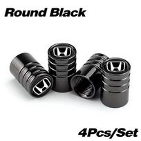 4PCS Metal Car Wheel Tire Valve Caps Stem Cover Car Accessories For Honda Civic XR-V HR-V City  X15 Accord Odyssey Spirior CRV Jazz