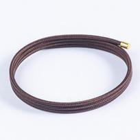 51 cm ilgio magnetinė virvutė, reguliuojama apyrankė, magnetinis jungtis, magnetinės virvutės apyrankė, unisex Coffee black