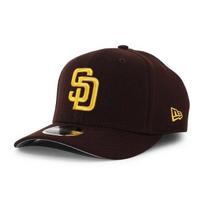 [New Era] 9SEVENTY Stretch Snapback Cap - San Diego Padres - Brown black