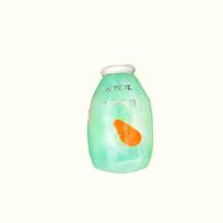 Summer Kawaii Squishy Big Milk Tea Cup Anti-Pressure Pinching Squeeze Kids Toy Fruit Cup Sensory Stress Relief Water Polo Gift