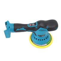 Cordless Buffer Polisher 6 Inch 8 Variable Speeds Maximum 5500RPM LCD Display Battery Powered Orbital Car Polisher black