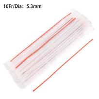 20 Pcs Disposable Red Catheter Urine Medical Sterilization In Incontinentie Home Care Latex Foley Catheter 38Cm as the picture white