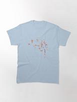 The Smashing Pumpkins The Cranberries Classic T-Shirt S šviesiai mėlyna spalva
