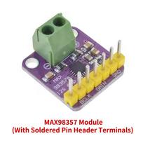Max98357 I2S 3W D klasės stiprintuvo modulis – befiltris DAC Raspberry Pi ir ESP32 garso projektams A2