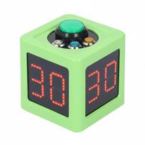 Poker  Clock With 1.4In Display Digital Cube Timer 5-Level Brightness No Battery For Poker Casino Chess Tournament